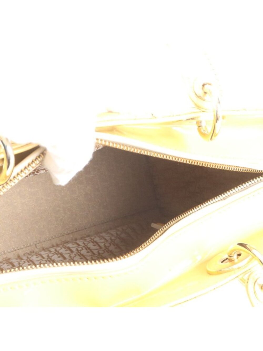 Dior Cannage Lady Leather Tote Bag - Picture 7 of 12